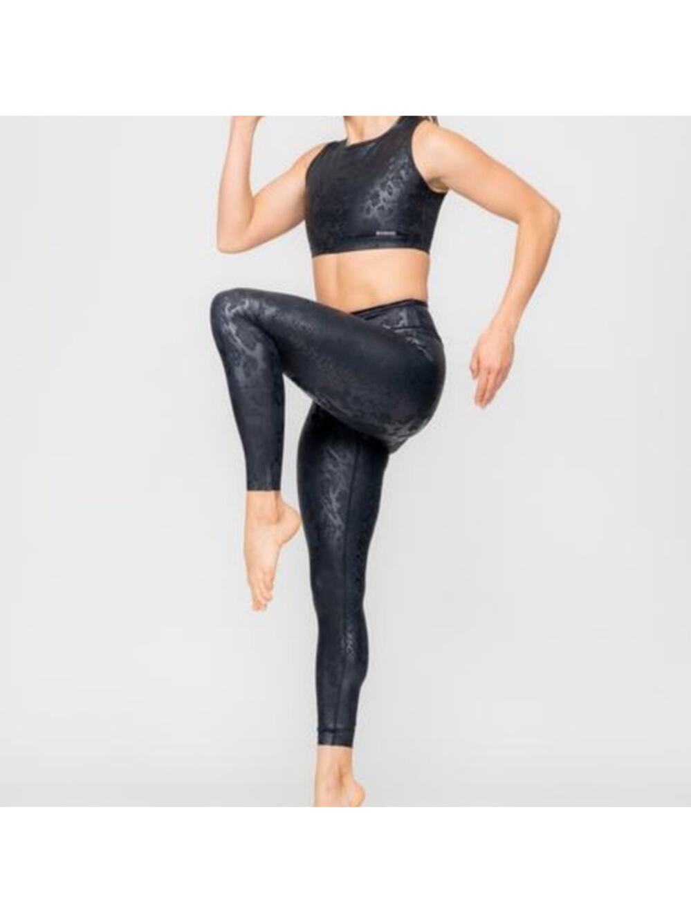 Birdiebee | Viper High Rise Leggings in Black // XS